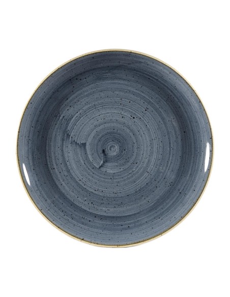 Assiettes Churchill Stonecast Blueberry 228 mm - Lot de 12