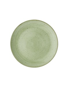 Assiettes Churchill Stonecast Sage Green 228mm - Lot de 12
