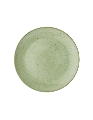 Assiettes Churchill Stonecast Sage Green 228mm - Lot de 12