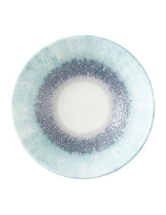 Assiettes creuses Churchill Studio Prints Fusion Blue 203 mm - Lot de 6