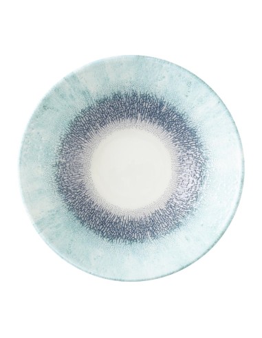 Assiettes creuses Churchill Studio Prints Fusion Blue 203 mm - Lot de 6