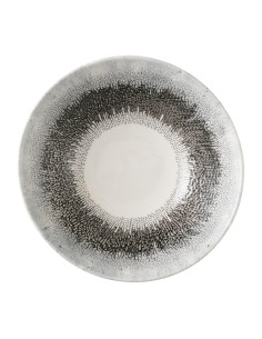 Assiettes creuses Churchill Fusion Black 178mm - Lot de 6