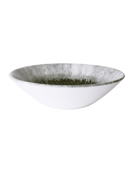 Assiettes creuses Churchill Fusion Black 178mm - Lot de 6