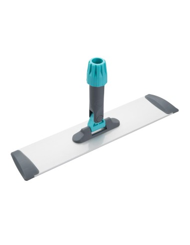 Tête de balai plate Jantex 400mm - Aluminium blanc