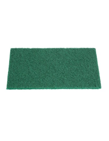 Grands tampons à récurer Jantex verts - lot de 10
