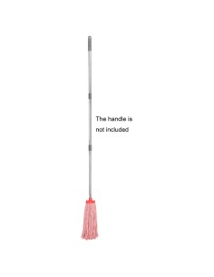 Tête serpillière à franges Kentucky Jantex rouge 450g 2
