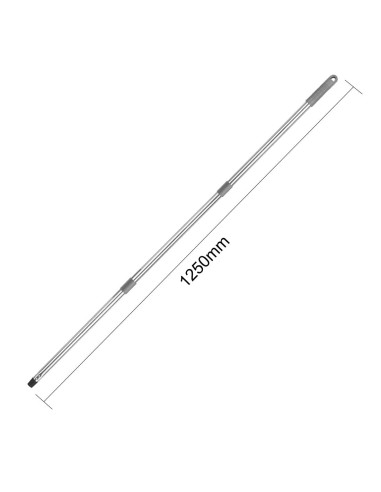 Manche pour tête de balai serpillière Jantex Connect - 1240 mm