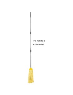 Tête serpillière à franges Kentucky Jantex jaune 450g 2