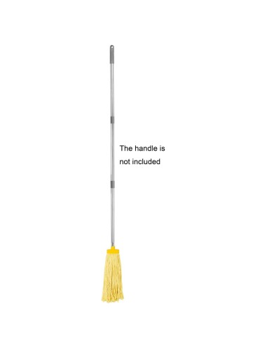 Tête serpillière à franges Kentucky Jantex jaune 450g