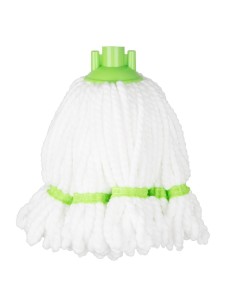 Tête serpillière microfibre Jantex verte 150g
