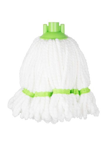 Tête serpillière microfibre Jantex verte 150g