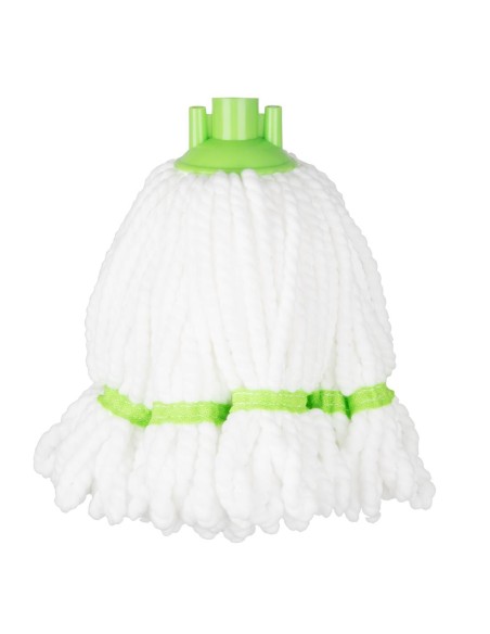 Tête serpillière microfibre Jantex verte 150g