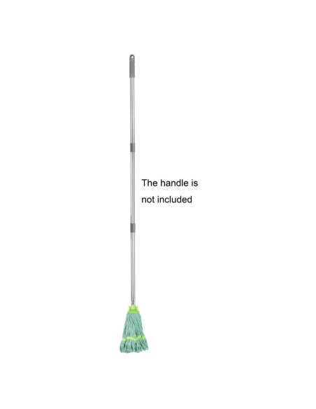 Tête serpillière Jantex bande verte 200g - 230 mm
