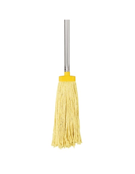 Tête serpillière à franges Kentucky Jantex jaune 450g
