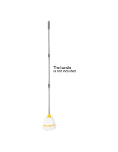 Tête serpillière microfibre Jantex jaune 150g - HX240 2