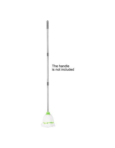 Tête serpillière microfibre Jantex verte 150g