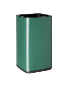 Poubelle carrée Bolero verte 7L - Design élégant