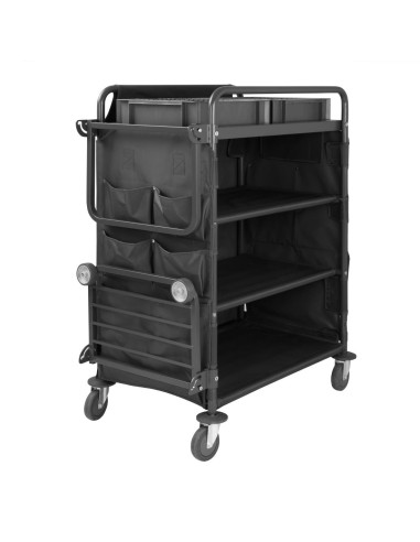 Chariot de nettoyage compact Jantex - léger et polyvalent