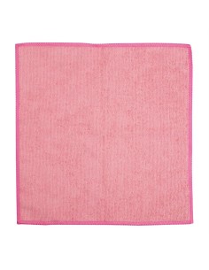 Chiffons microfibre Jantex roses - lot de 5 400x400 mm