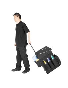 Chariot de nettoyage mobile Jantex - noir 2