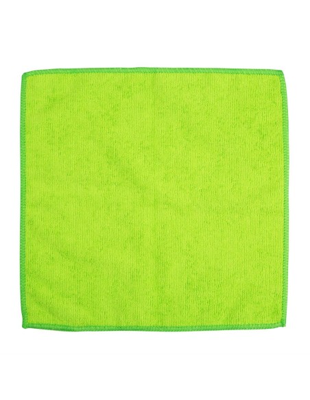Chiffons microfibre Jantex verts - lot de 5
