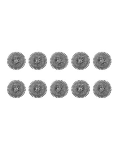 Tampons à récurer en acier galvanisé Jantex - lot de 10