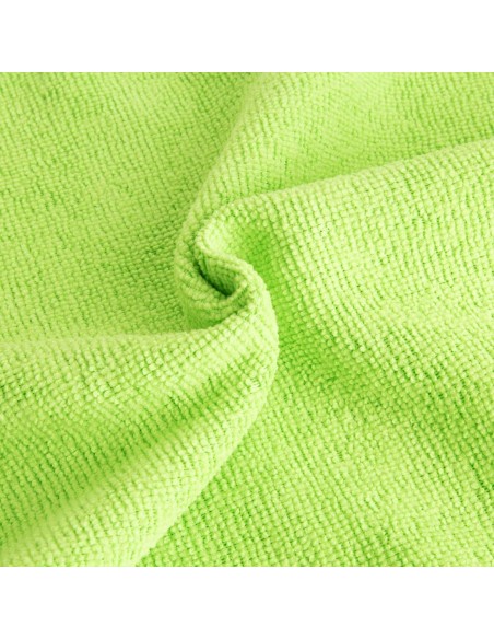 Chiffons microfibre Jantex verts - lot de 5
