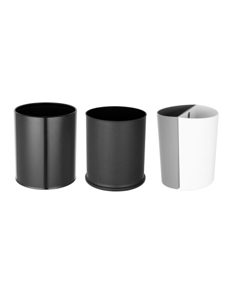 Poubelle d'hôtel Bolero 2 compartiments 8L - Durable et compacte