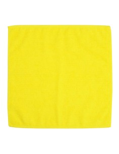 Chiffons microfibre Jantex jaunes 400x400 mm - lot de 5
