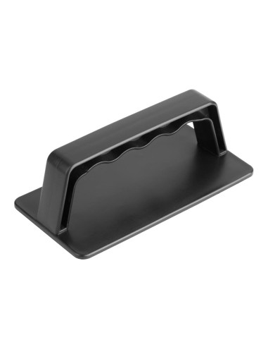Poignée porte-tampon Jantex pour plaque de cuisson - Noir