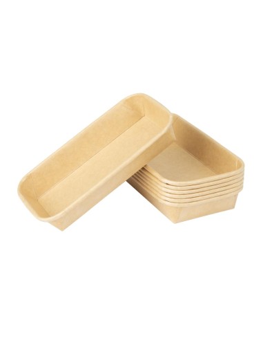 Barquettes à sushi Fiesta Recyclable 160x90 mm - lot de 300
