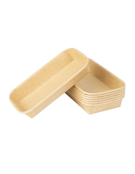 Barquettes à sushi Fiesta Recyclable 160x90 mm - lot de 300