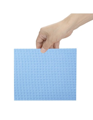 Chiffons de nettoyage Jantex bleus - lot de 10