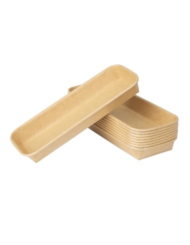 Barquettes à sushi Fiesta Recyclable 220x90mm - lot de 300