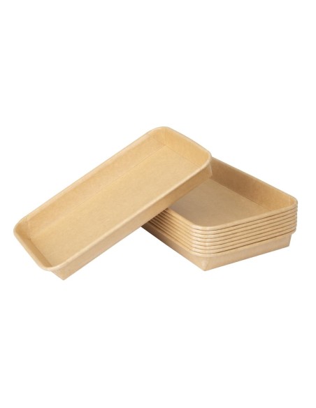 Barquettes à sushi Fiesta Recyclable 220x137 mm - Lot de 300