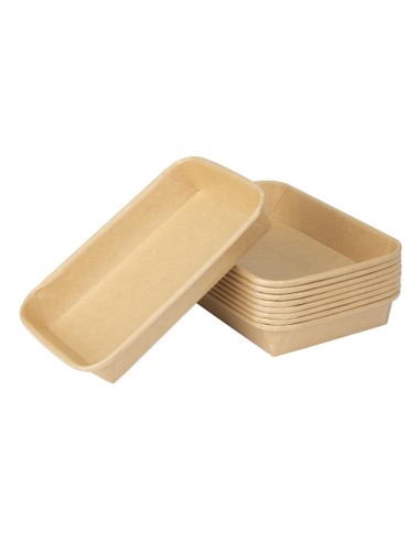 Barquettes sushi Fiesta Recyclable 160x115 mm - 300 pcs
