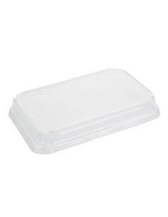 Couvercles PET pour barquettes sushi n°7 - Lot de 300