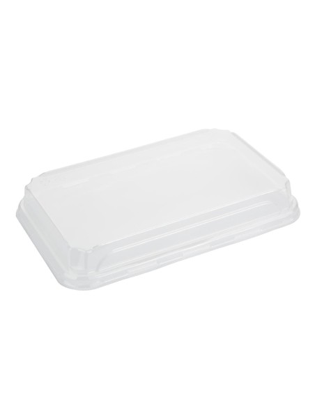 Couvercles PET pour barquettes sushi n°7 - Lot de 300