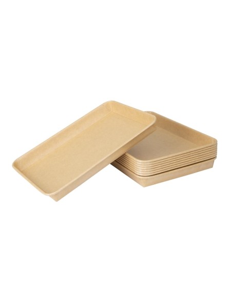 Barquettes sushi No 11 Fiesta Recyclable 255x181 mm - 300 pcs