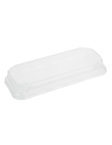 Couvercles PET transparent pour barquettes sushi No.2 - 300