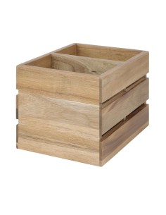 Organisateur de table en bois d'acacia Olympia 210x160x150mm 2