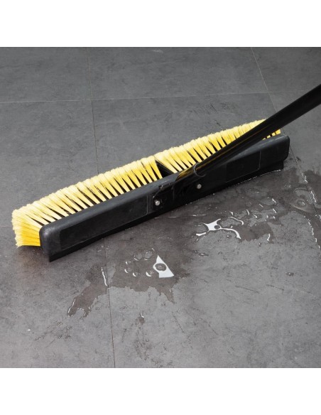 Set balai et manche robuste Jantex 1677 mm - Balai tout-en-un
