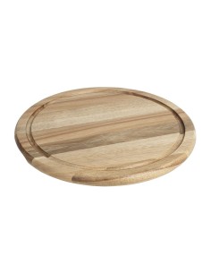 Planche ronde en bois d'acacia 280 mm - Olympia