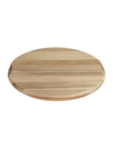 Planche ronde en bois d'acacia 280 mm - Olympia