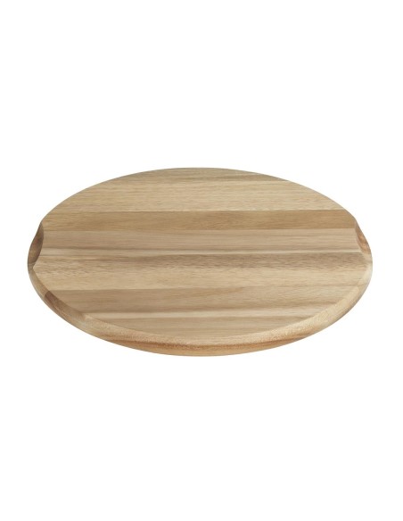 Planche ronde en bois d'acacia 280 mm - Olympia