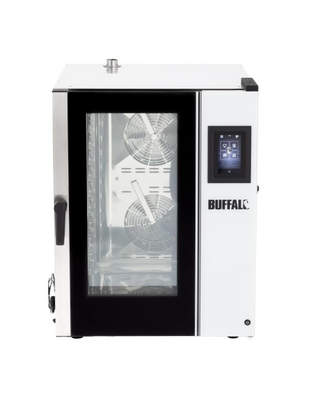 Four mixte Buffalo 11 x GN 1/1 - 18,5kW, écran tactile