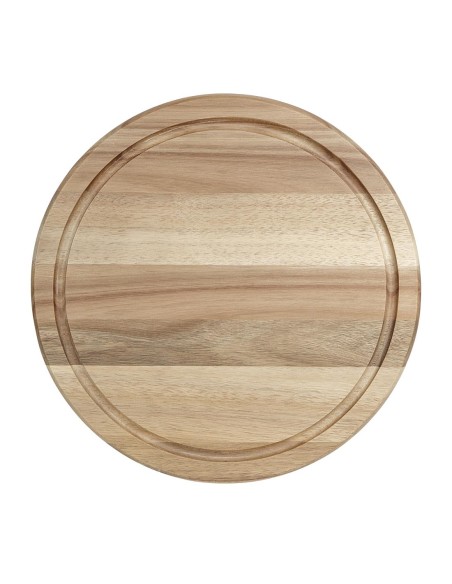 Planche ronde en bois d'acacia 280 mm - Olympia