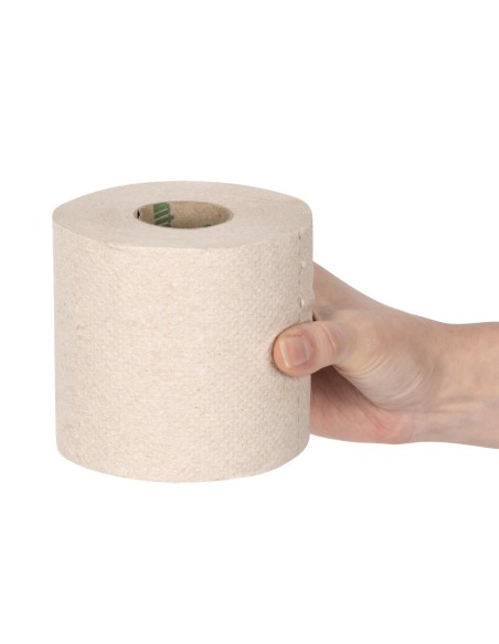 Rouleaux papier toilette Jantex Green 100% recyclé - Lot de 36