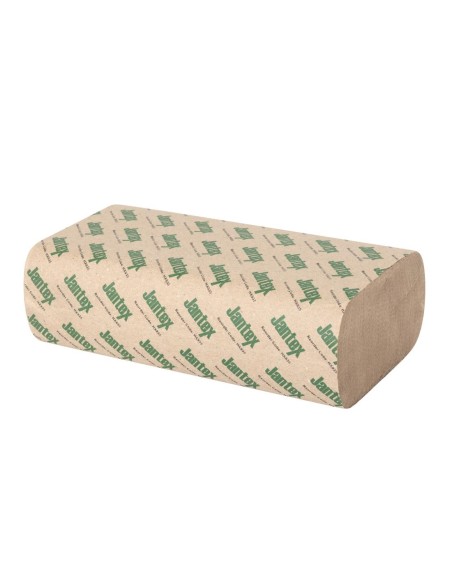 Essuie-mains plié en Z Jantex Green 100% recyclé - 2250 feuilles