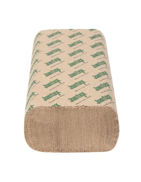 Essuie-mains plié en Z Jantex Green 100% recyclé - 2250 feuilles
